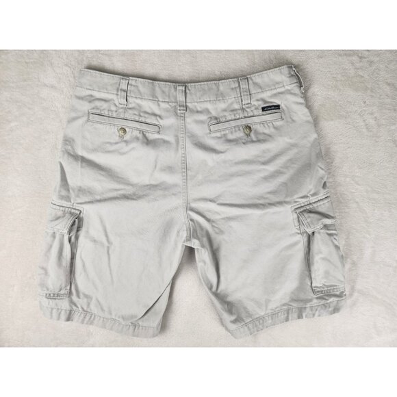 Eddie Bauer Mens Legend Wash Cargo Shorts Size 36 Beige - Picture 6 of 16
